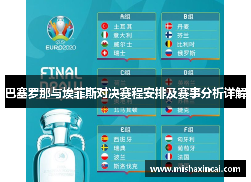 巴塞罗那与埃菲斯对决赛程安排及赛事分析详解